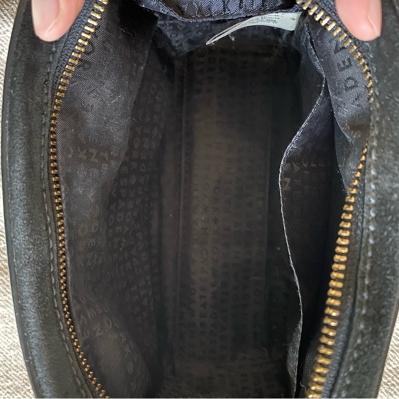 Kate Spade New York Crossbody Bag Black Leather/Suede - Picture 6 of 16